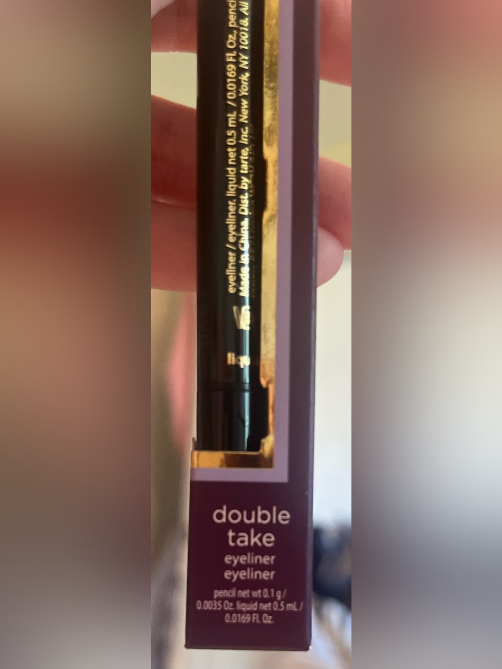 Tarte Double Take Dual-Ended Waterproof Liquid and Gel Pencil Eyeliner — Black - Picture 10 of 11